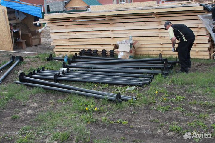 Винтовые сваи от производителя