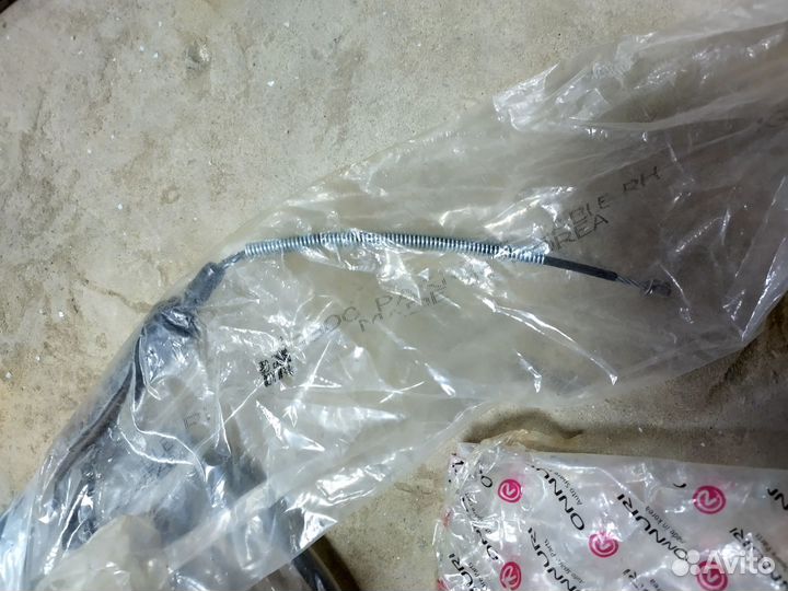 Трос ручника hyundai Verna