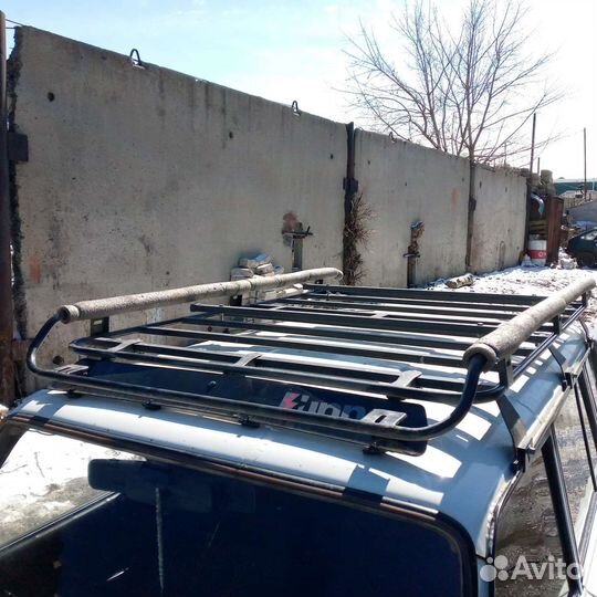 Багажник на водосток, рейлинги, поперечины