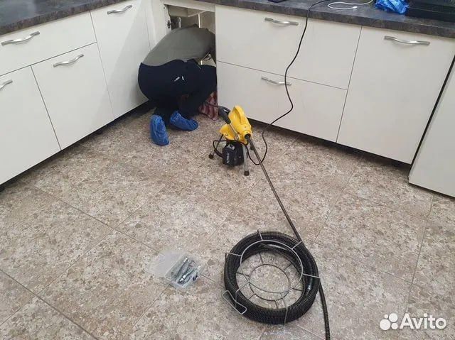 Прочистка канализации/Устранение засоров/Сантехник