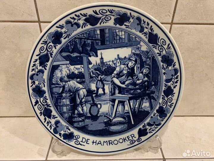 Тарелка декоративная Голландия