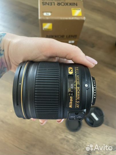 Объектив Nikkor 23mm AF/S 1.8