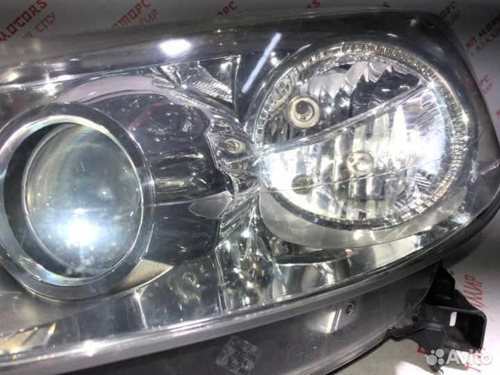 Фара галогеновая левая Peugeot 207 EP6DT (5FX)