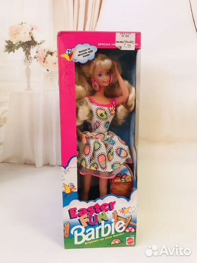 Barbie одежда 90х easter fun dress swiss