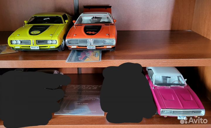 Коллекционные модели автомобилей 1:18