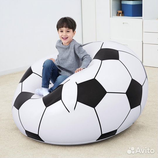 Надувное кресло футбольный мяч