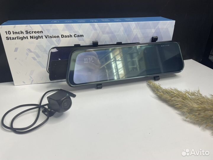 Зеркало видеорегестратор с камерой заднего вида