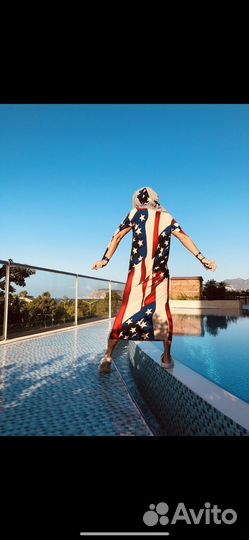 Платье в американском стиле