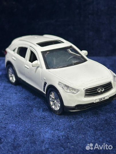 Игрушка машина металл Инфинити QX-70,12см,модель