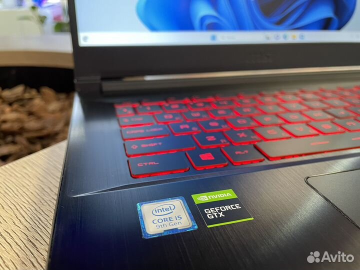 Ноутбук Msi GF63 Thin/i5-9300h/Gtx1650