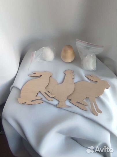 Заготовки для творчества дерево гипс