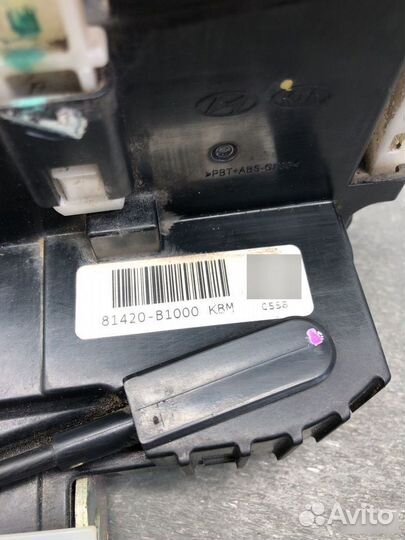 Замок двери задний правый Hyundai Genesis G80 2014