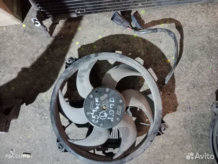 Вентилятор охлаждения Citroen/Peugeot 96 563 46880
