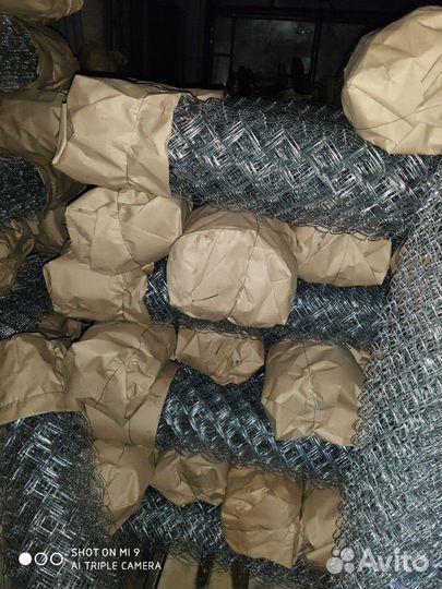 Рабица сетка оцинкованная 1,8*10м яч. 50*50