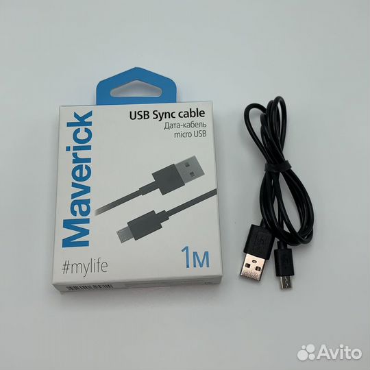 Data Cable USB Premium Maverick USB - micro-USB 1м