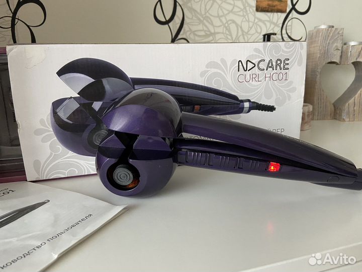 Стайлер для волос, локоны
