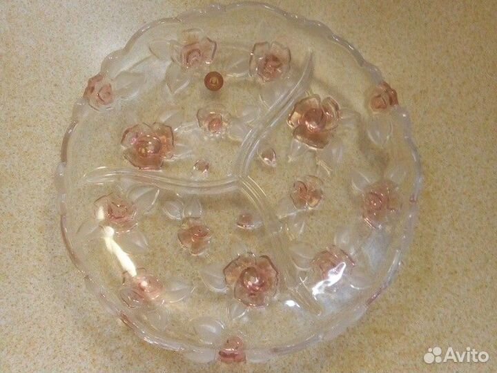 Блюдо Менажница Германия Waltherglas