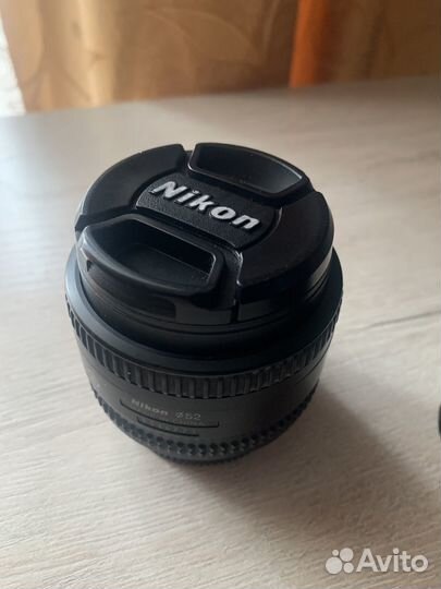 Объектив af nikkor 50mm 1:1.8D
