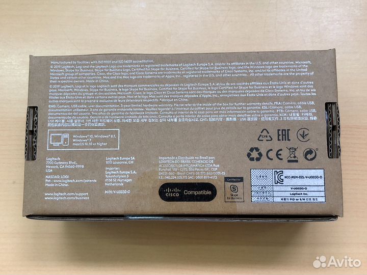 Веб-камера Logitech C925E (новая)