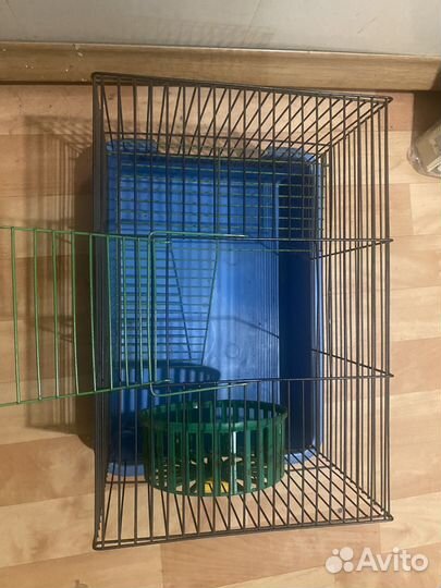 Клетка для грызунов с колесом