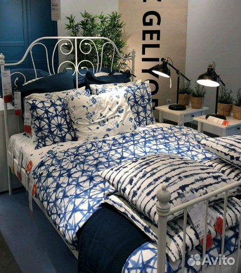 Икеа новое хлопковое постельное белье