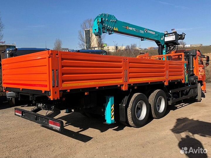 КамАЗ 65115-3094-48 с КМУ, 2023