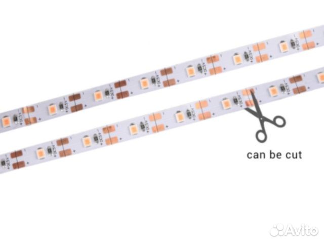 Светодиодная фитолента лента для растений рассады