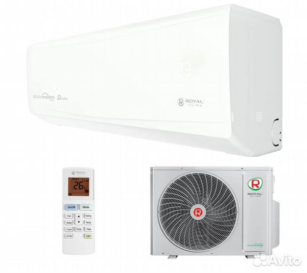 Сплит система Royal ClimaGrida Invertor RCI-GR22HN