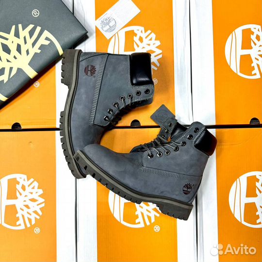 Оригинал Timberland 6 inch clay grey whater proof