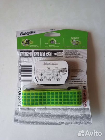 Налобный фонарь Energizer светодиодный