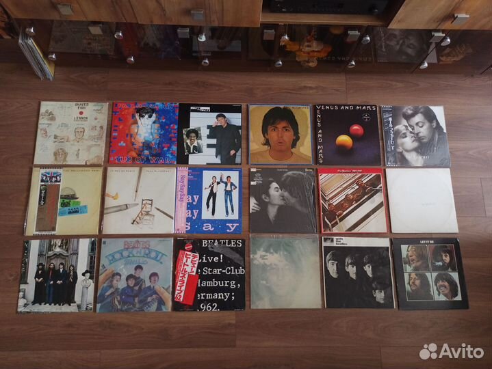 Виниловые пластинки Beatles и др LP