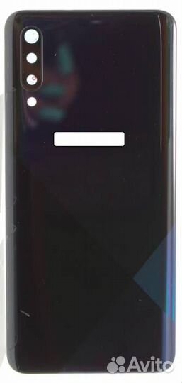 Задняя крышка для Samsung A307F (A30s) Черная (со