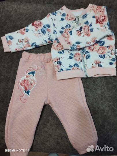 Комплект на девочку 12 месяцев