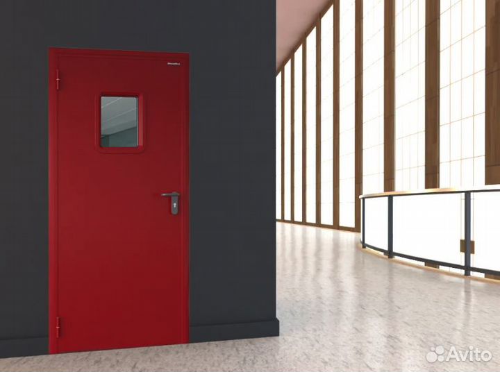 Дверь металлическая противопожарная монтаж 1-3 дня