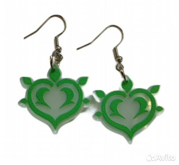 Серьги по игре Геншин новые