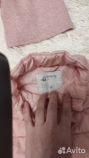 Вещи пакетом для девочки 80