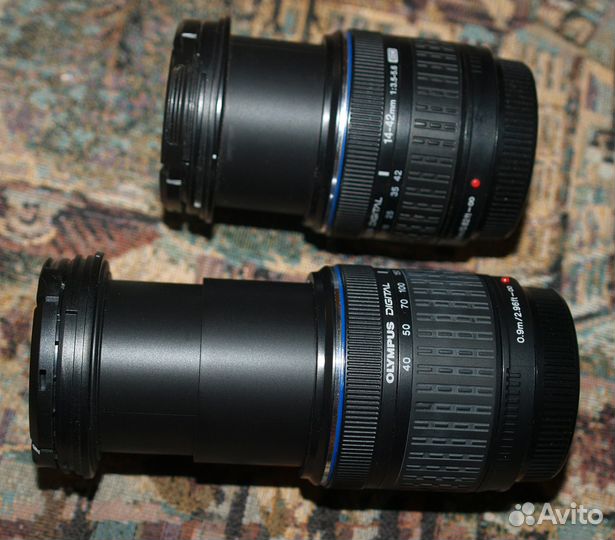 Olympus 14-42mm 1:3,5-5,6 ED и 40-150mm 1:4-5,6 ED