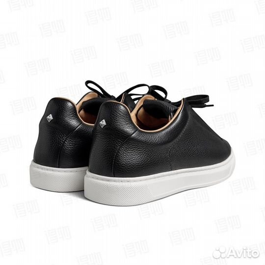 Мужские кожаные кеды 42