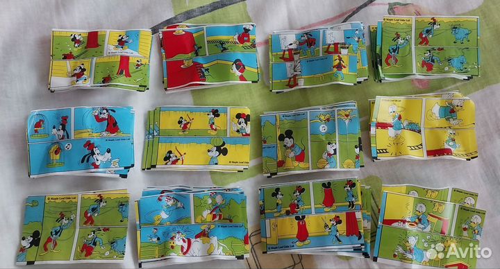 Вкладыши и обёртки Donald