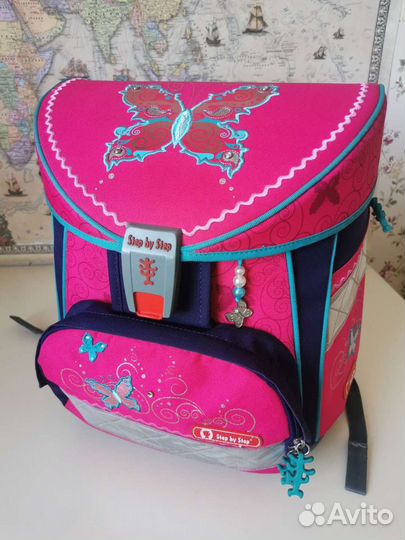 Портфель школьный невесомый орт. Hama Step by Steр