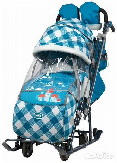 Санки коляска Ника 7-4