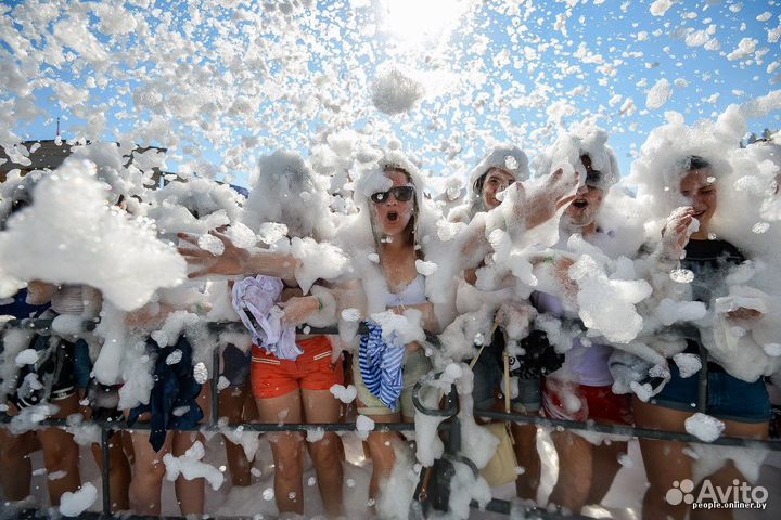 Пенное шоу для твоих праздников