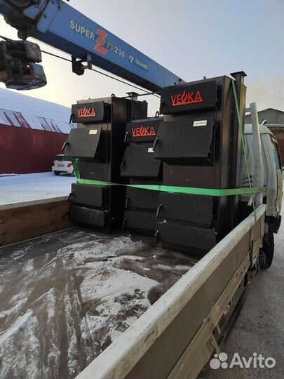 Твердотопливный котел длительного горения veka