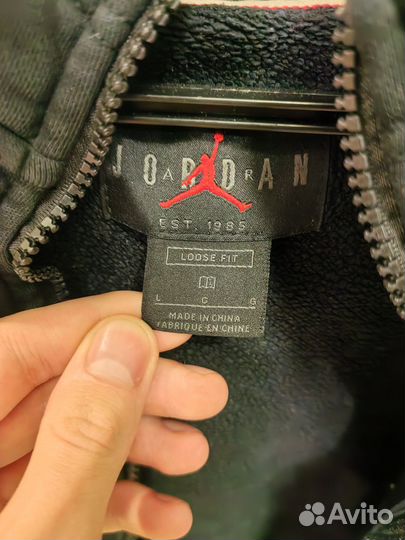 Зип худи Jordan мужское оригинал