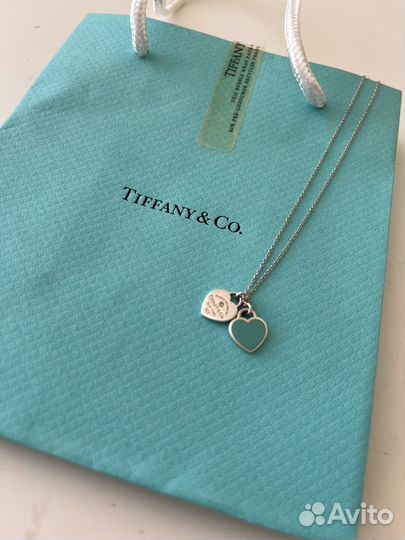 Подвеска tiffany сердце