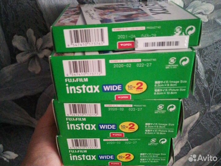 Резерв для Марии Катриджи instax wide