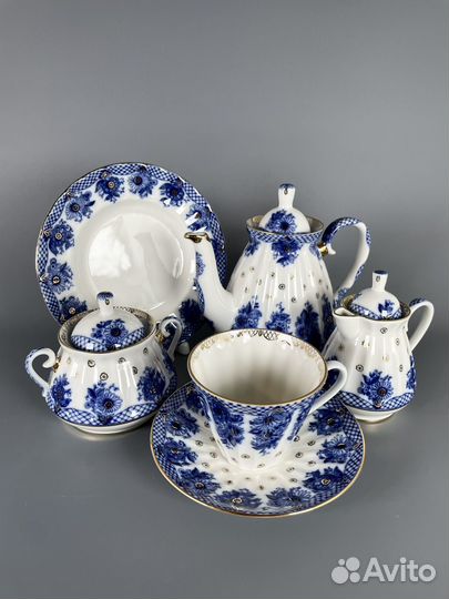 Шикарный набор 6 шт лфз эгоист корзиночка сервиз