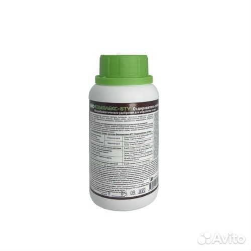 Биопрепарат Биокомплекс-бту оздоровитель почвы эко