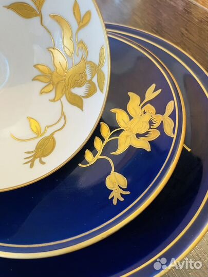 Фарфор германия cobalt ilmenau