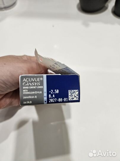 Линзы контактные acuvue oasys двухнедельные